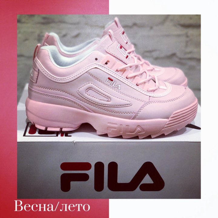 Оригинал розовый. Fila i44 d44 f36.