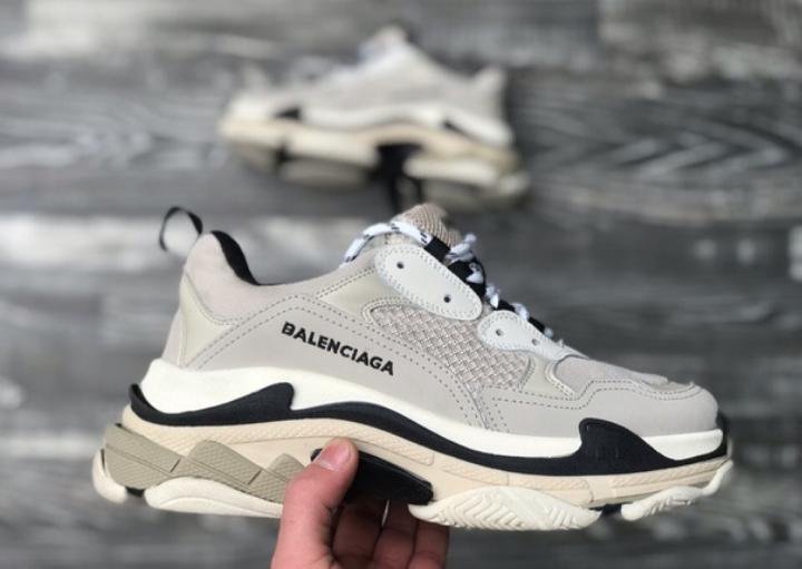 Balenciaga Triple s Grey 012 серые