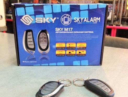 автосигнализация sky m17