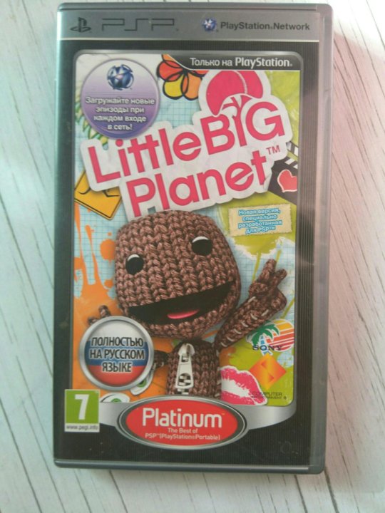 Psp little big. Little big Planet (PSP). Little big Planet PSP подарочный набор чехол.