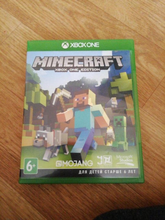 Minecraft диск xbox