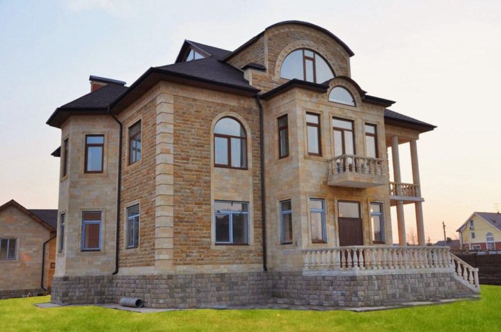 Фасад камнем фото домов Неактивно