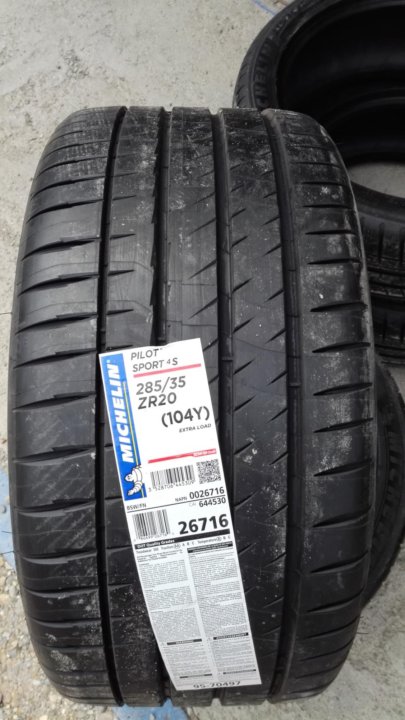 Michelin pilot sport 4 r20