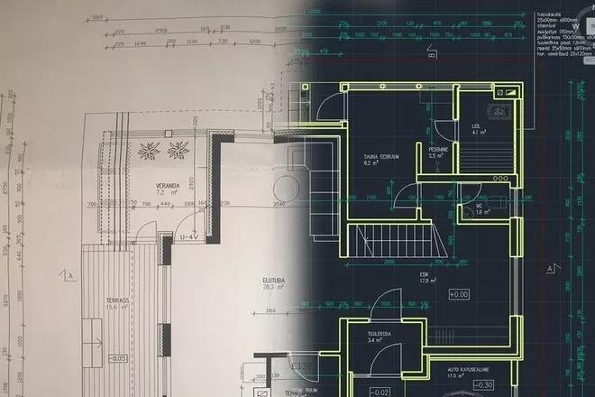 Оцифровка чертежей в autocad это