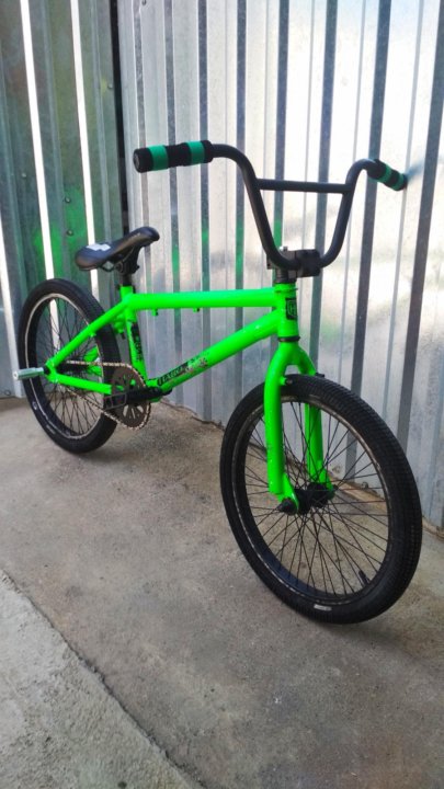 haro lime green bmx