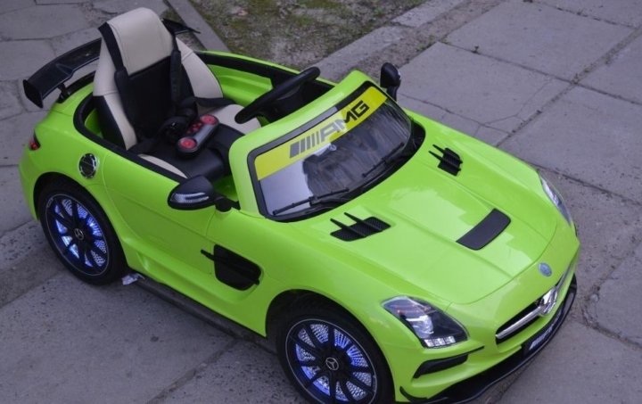 Детский электромобиль Мерседес SLS AMG