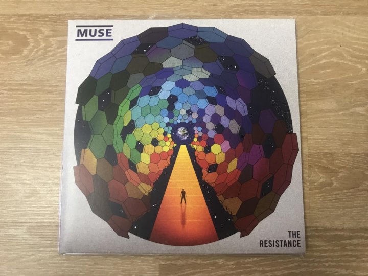 Muse The Resistance 2x12" LP Vinyl Gatefold.