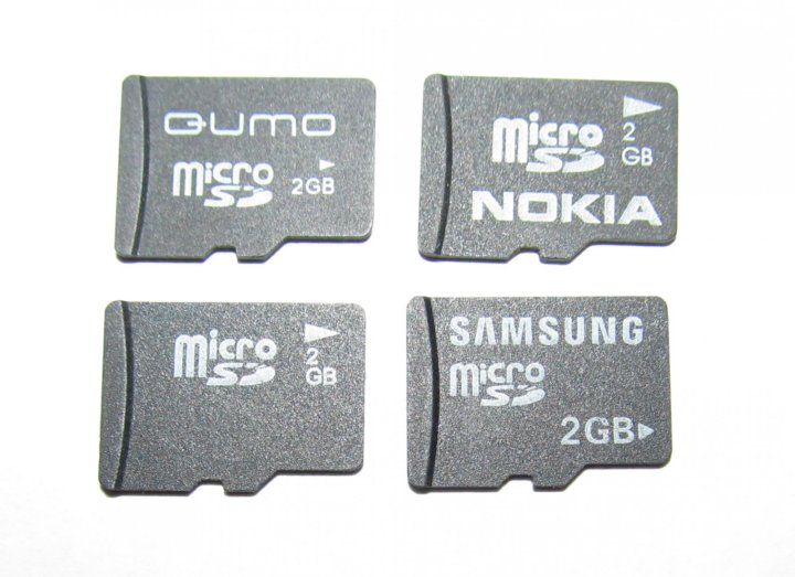 Карта памяти microsd 2 gb