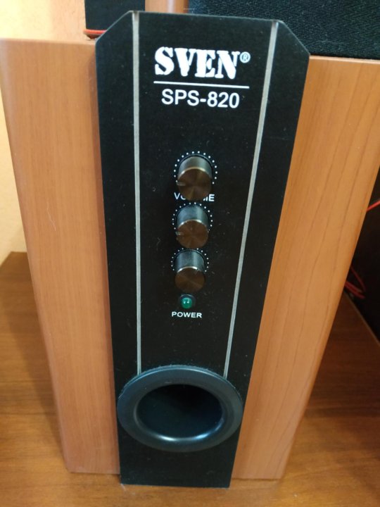 Колонки свен 820. Sven SPS-820. АЧХ Sven SPS-820. Sven SPS 820 регулятор громкости. Сабвуфер Sven SPS 820 изнутри.