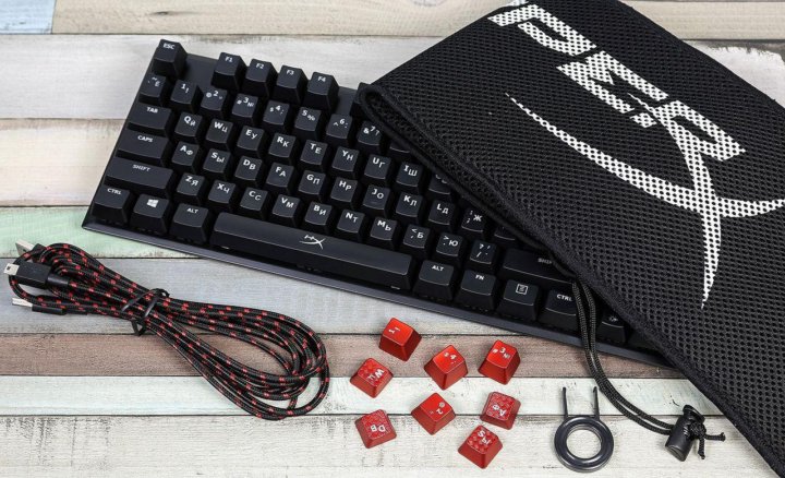 Клавиатура hyperx alloy fps pro как разобрать