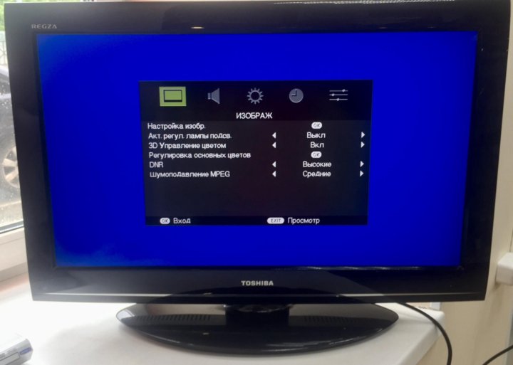 32av703r toshiba нет изображения