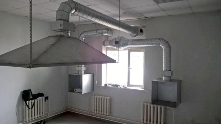 Вентилятор для вытяжки на производство в Самаре. Сп7 вентиляция