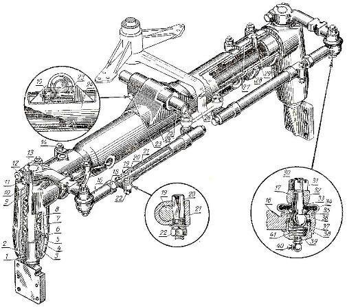 Схема цапфы мтз 80