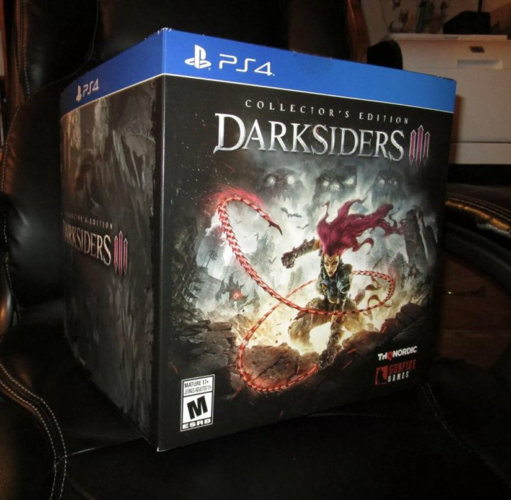 Darksiders ps4. Дарксайдерс 3 коллекционное издание. Darksiders 2 диск ps4. Darksiders ps3 диск. Darksiders III - коллекционное издание [ps4, русская версия].