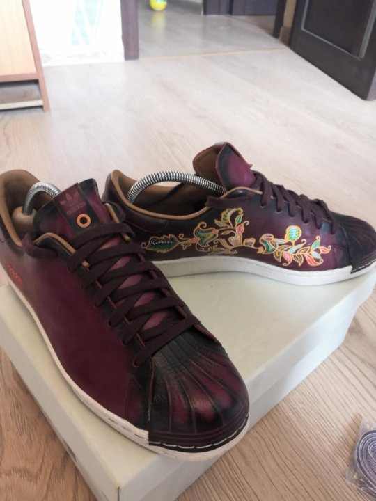 Superstar 80s best sale metal homme bordeaux