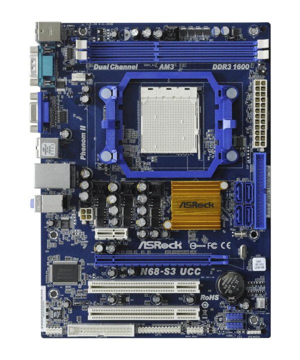 N68 gs3. Материнская плата n68 s3 ucc. asrock n68-s3 ucc. материнская плата asrock designed in taipei rohs. n68-s ucc.