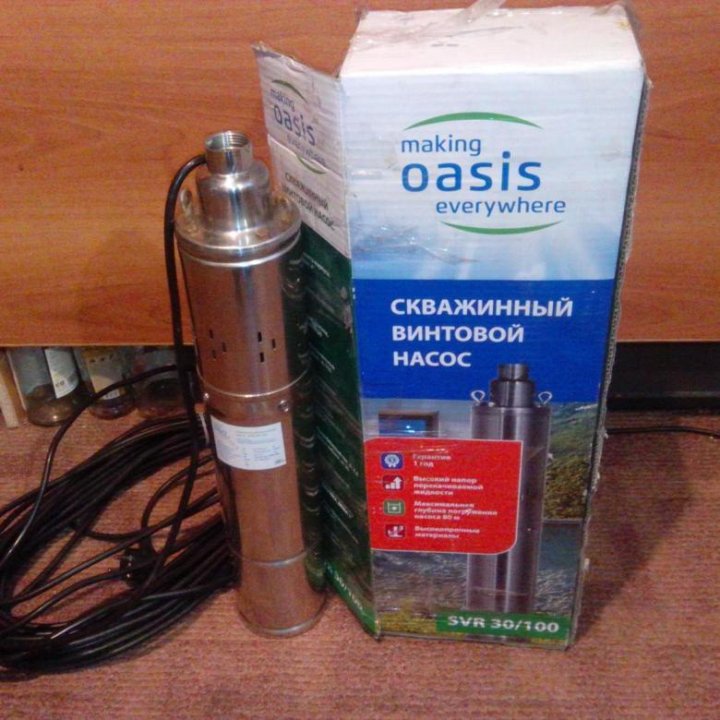 Глубинные насосы оазис. Скважинный насос Oasis SV 30/100. Насос скважинный Оазис 25/50. Винт для скважинного насос SVP 30/100. Шнековый насос Oasis.