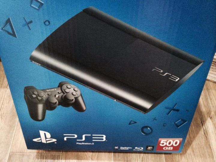 Коробок ps. PLAYSTATION 3 super Slim. Ps3 super Slim 500g. Коробка ps3 super Slim. Пс3 супер слим 500 ГБ.