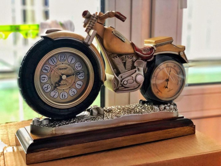 Часы мотоцикл