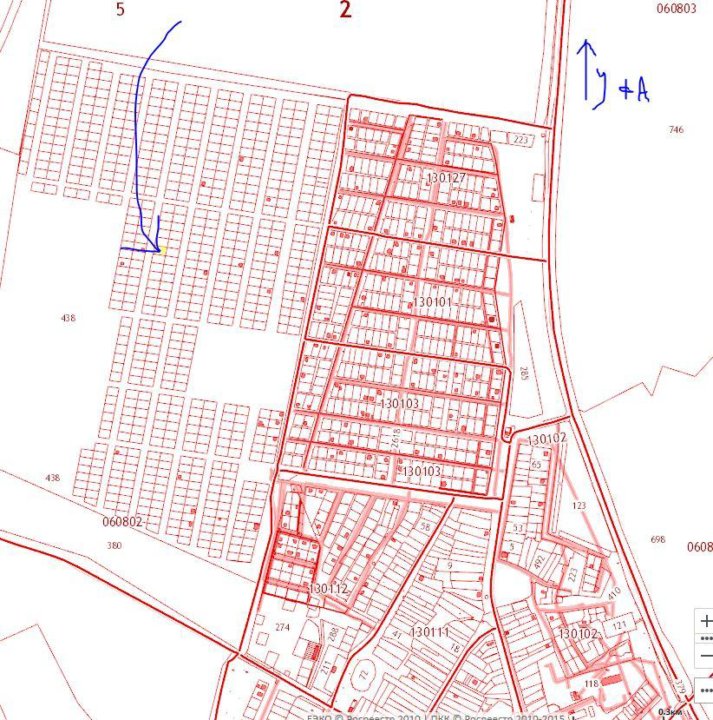 Кадастровая карта толбазы