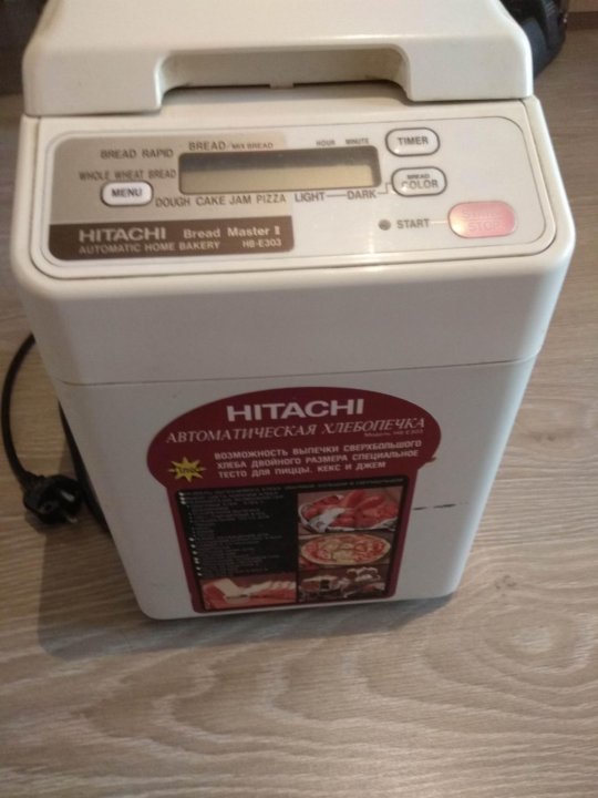 Хлебопечка hitachi замес теста