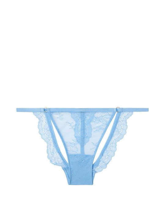 Trying on transparent panties. Trying on transparent panties