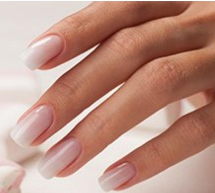 Babyboomer nails Semilac - YouTube