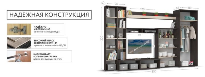 Стенка мальта венге дуб инструкция по сборке