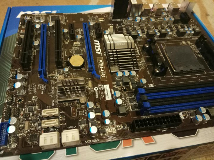 Материнская плата msi 970a g43 нет изображения