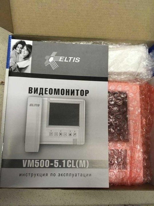 Видеомонитор eltis vm400 4cl схема подключения