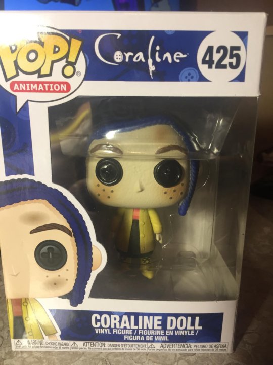 coraline pop funko