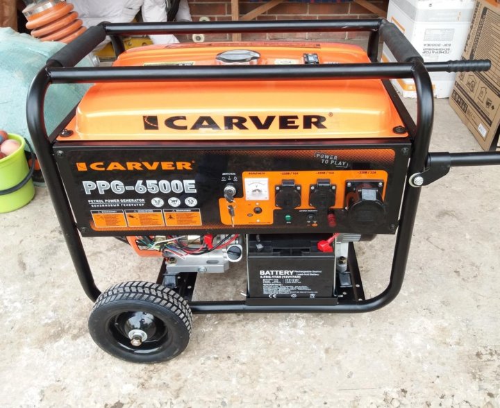 Купить Генератор газо-бензиновый Carver PPG-11000DE в каталоге интернет магазина