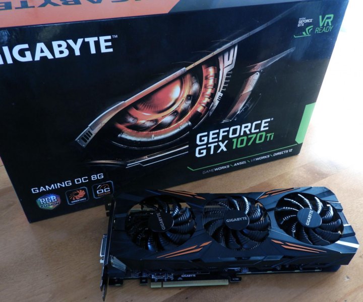 Geforce gtx 1070 ti драйвер. 1070 гигабайт 2 вентилятора.