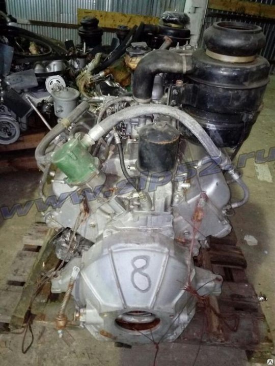 Двигатель Зил-131 (пробег 9000км) 