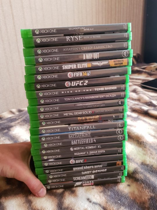 Продать диски xbox one