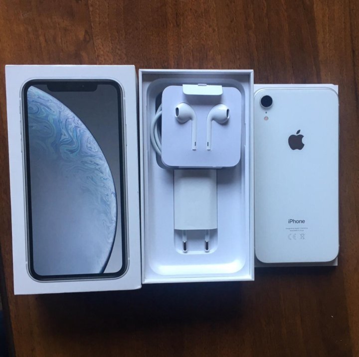 Авито айфон xr 128. Iphone XR 64 White. Iphone XR 128 White полный комплект. Iphone XR белый. Iphone XR белый комплект.