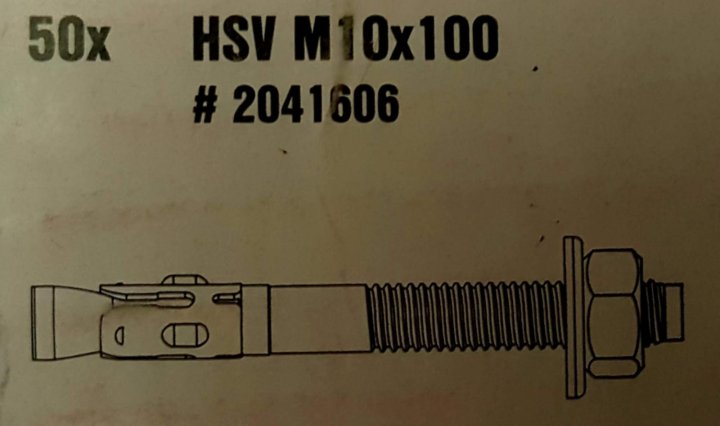 Hsv hilti. Анкер-шпилька HSV m12х100. Анкер-шпилька HSV m10x100.