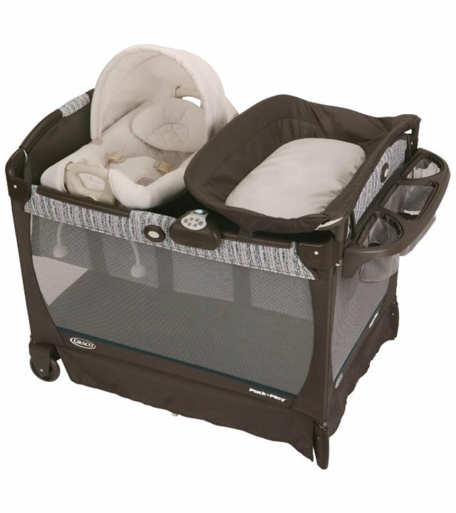 Манеж кровать graco cuddle cove graco