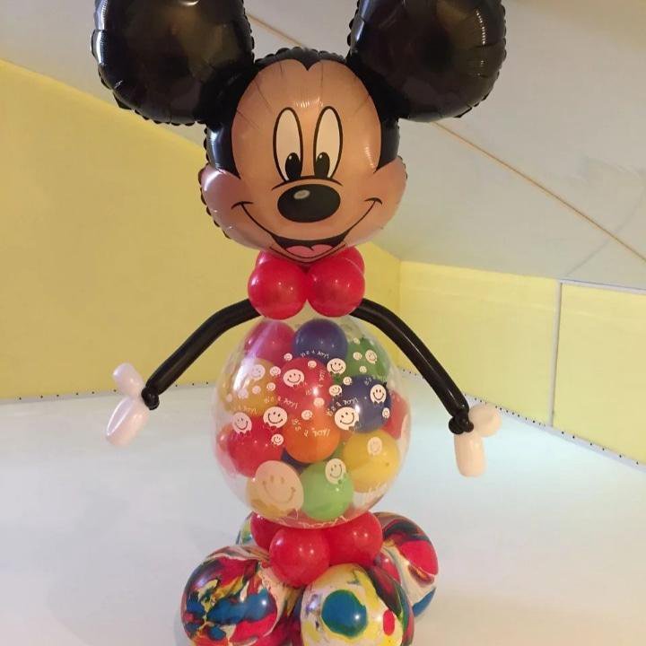 Воплощение доброты и веселья: украсьте ваш праздник фигурой Минни Маус из шаров!