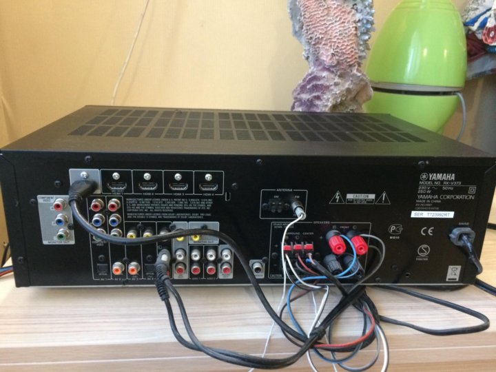 Ресивер yamaha rx v373 схема