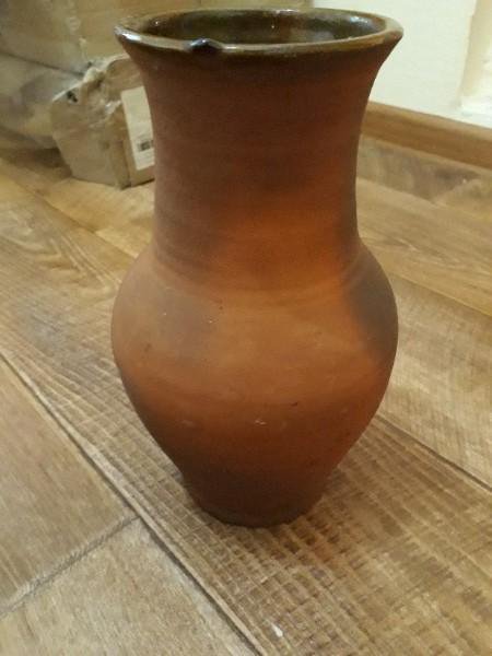 Глиняный горшок для молока. Гончарная крынка. Глиняный горшок для молока. Крынка (кринка, малый горлач, балакирь). Кувшин для молока.