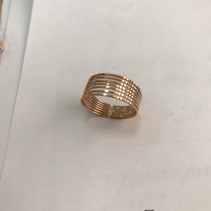 Золотое кольцо «неделька» – купить в Йошкар-Оле, цена 7 000 руб., продано 18 июля 2021 – Украшения