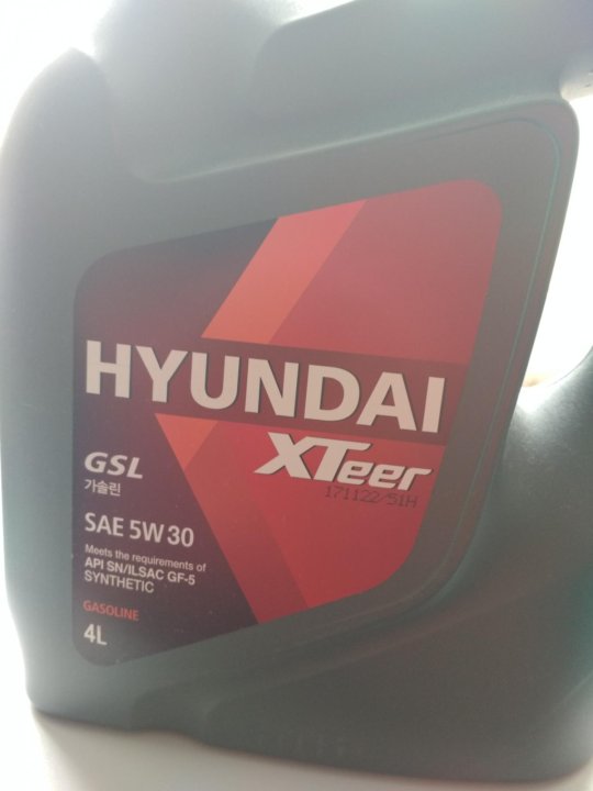 Hyundai xteer 5w40