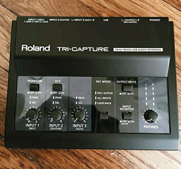 Звуковая карта roland quad capture