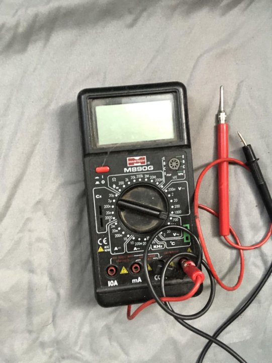 Цифровой мультиметр фаза м890g - фото