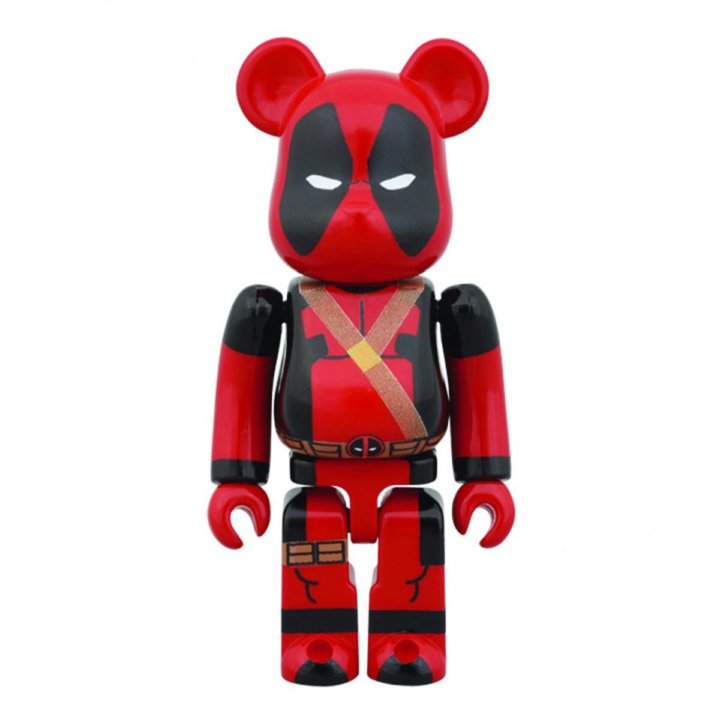 Brick bear. Bearbrick Марвел. Bearbrick Дэдпул. Фигурки Марвел Bearbrick. Фигурки мишек Bearbrick.