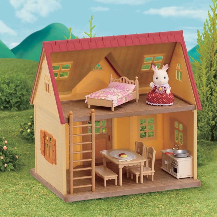 set cosy cottage sylvanian