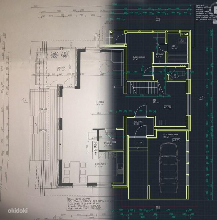 Работа по оцифровке чертежей в autocad