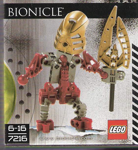 Lego Bionicle Gold Good Guy 7216.