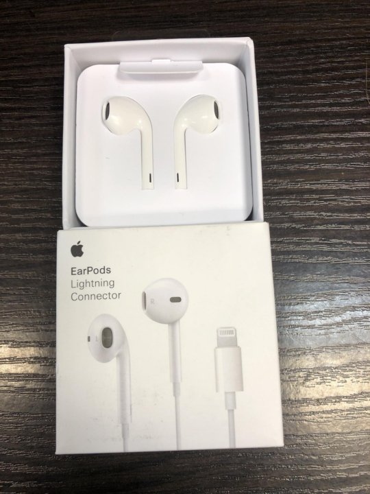 Наушники EarPods Apple Lighting Оригинал – купить в Москве, цена 1 400 ...